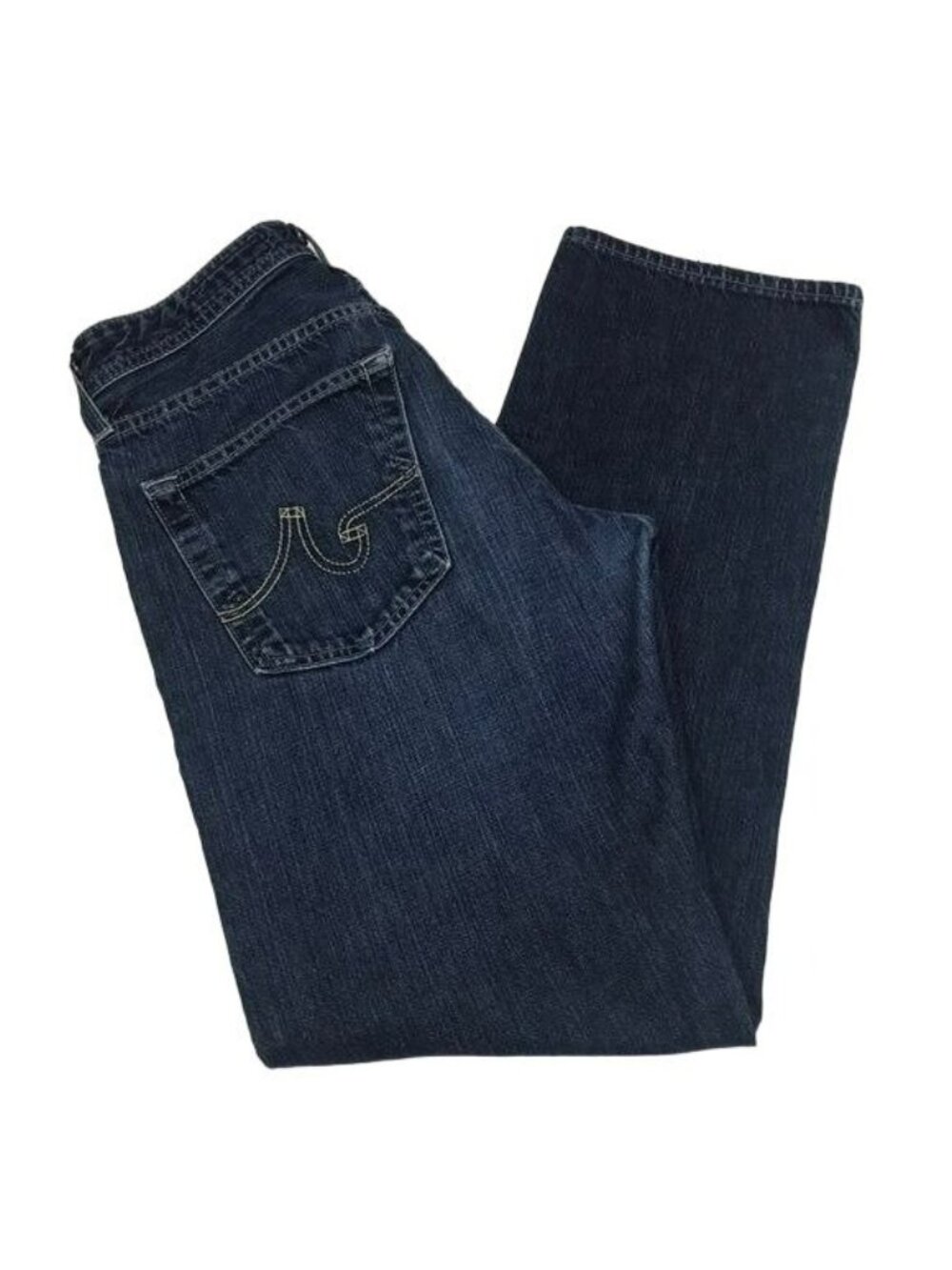 Adriano Goldschmied Mens Protege Straight Leg Jeans Size 29x30 Blue Denim - Picture 13 of 14